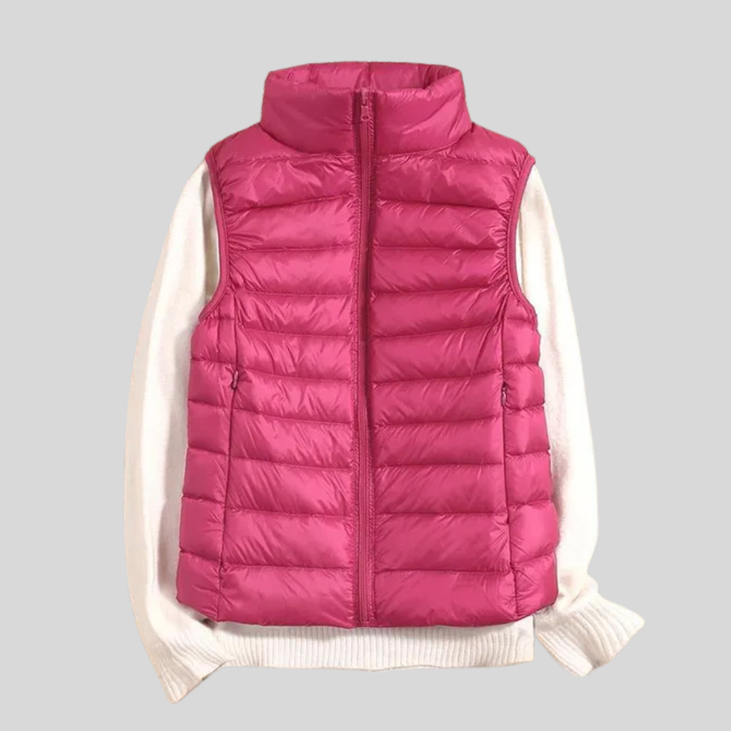 Madison | Women’s Lightweight Zip Front Puffer Vest
