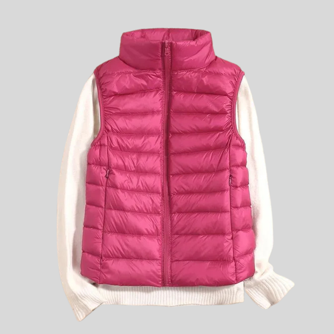 Madison | Women’s Lightweight Zip Front Puffer Vest