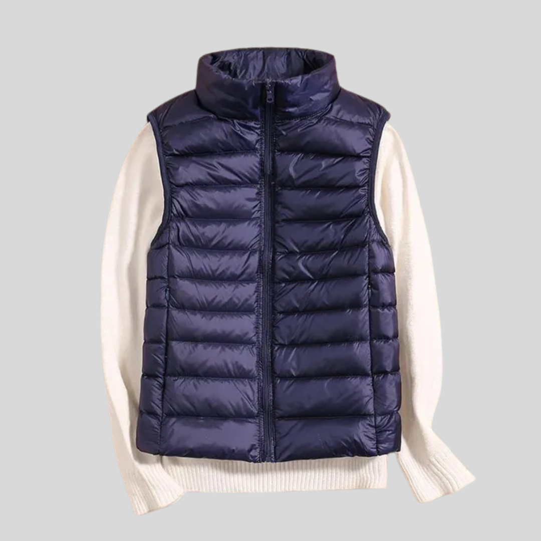 Madison | Women’s Lightweight Zip Front Puffer Vest