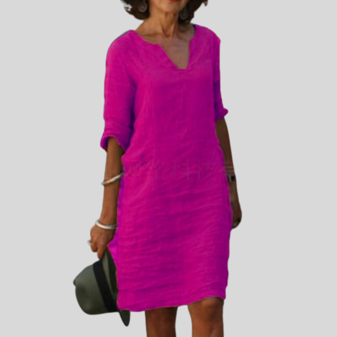 Faith | Women Casual Loose Fit Midi Dress