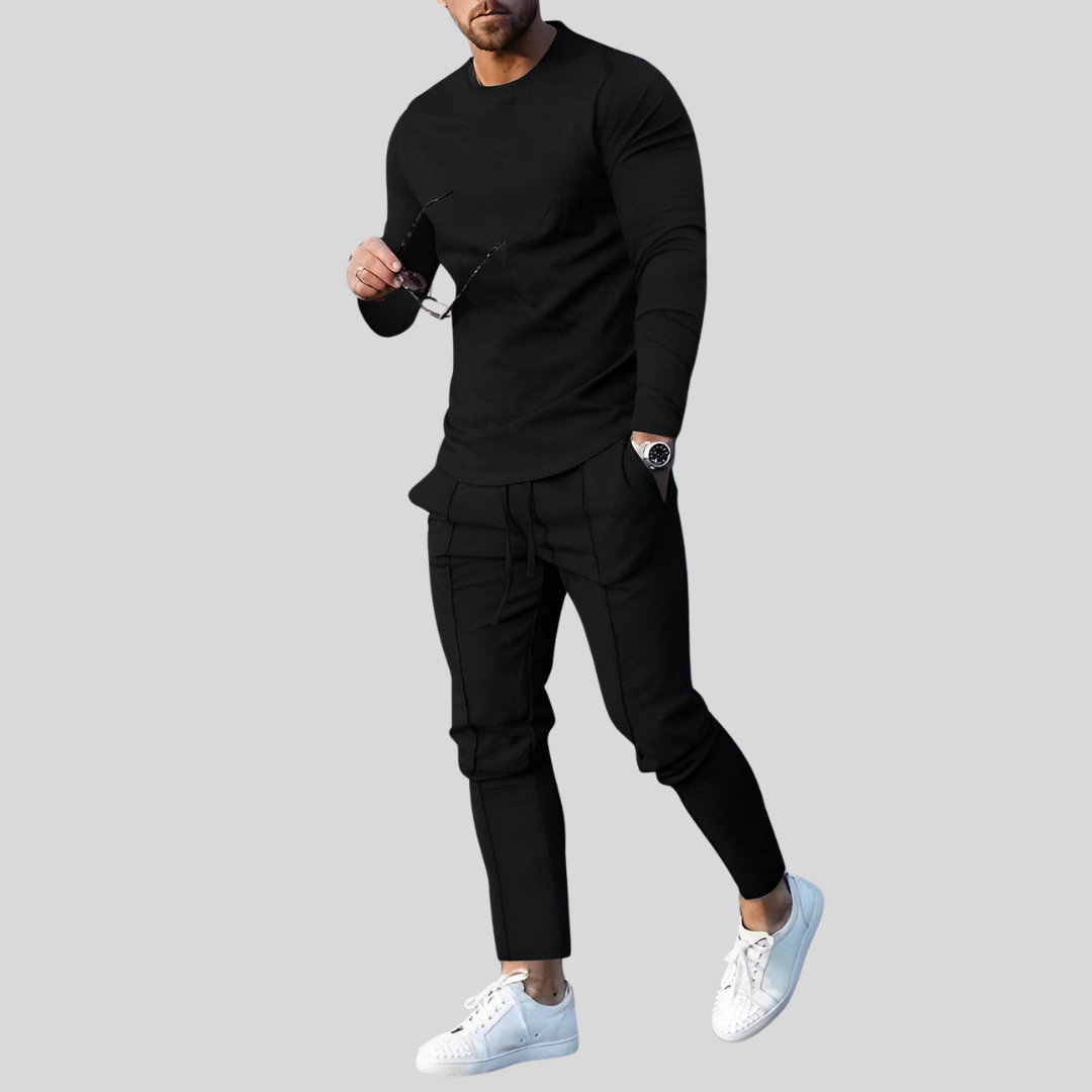 Ron | Men’s Casual Two Piece Outfit Set