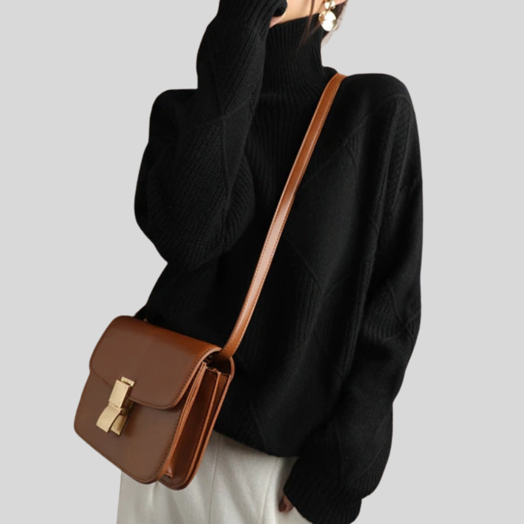 Caroline  | Women’s Cozy Oversized Ribbed Knit Sweater