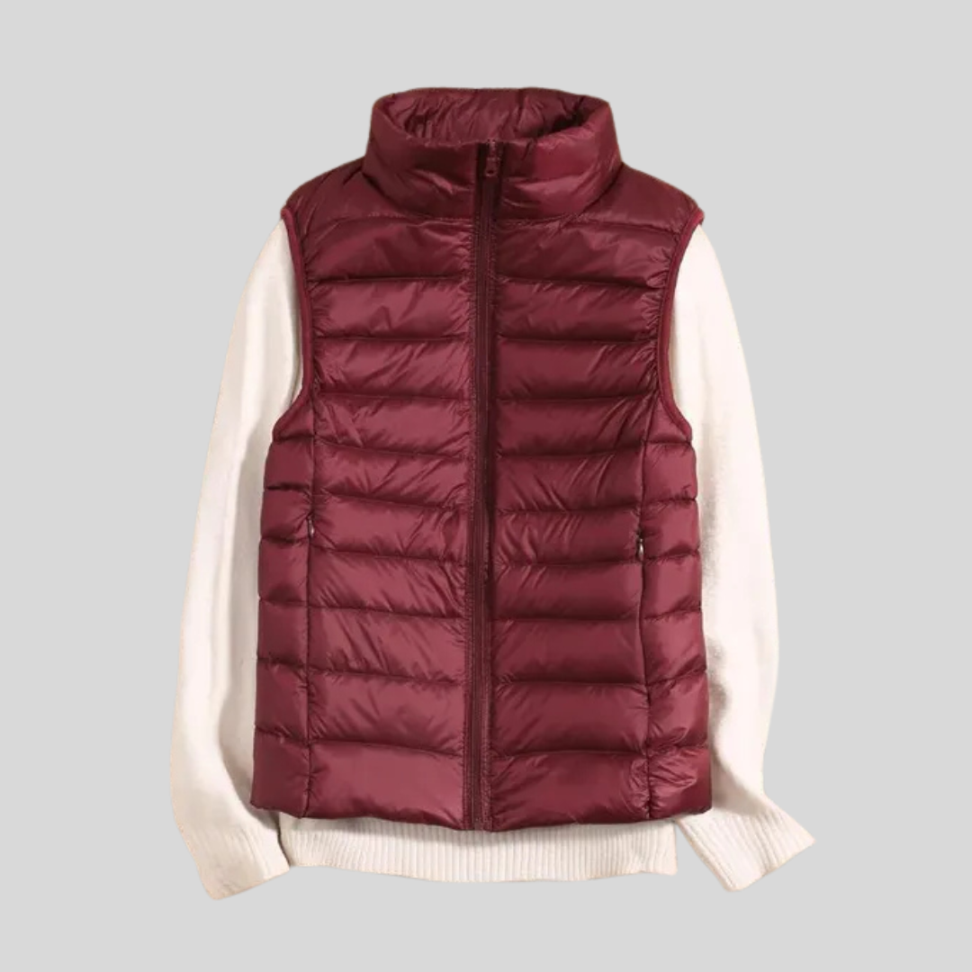Madison | Women’s Lightweight Zip Front Puffer Vest