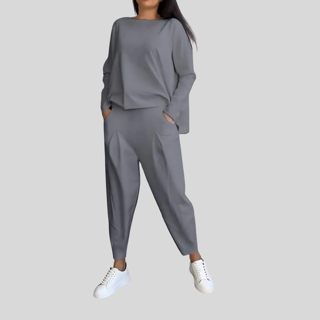 Zoe | Women’s Casual Loose-Fit Top And Pants