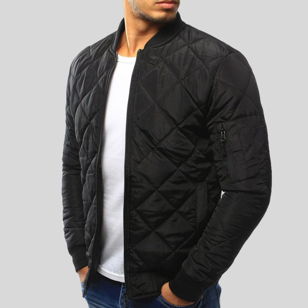 Christian | Quilted Lightweight Bomber Jacket Men
