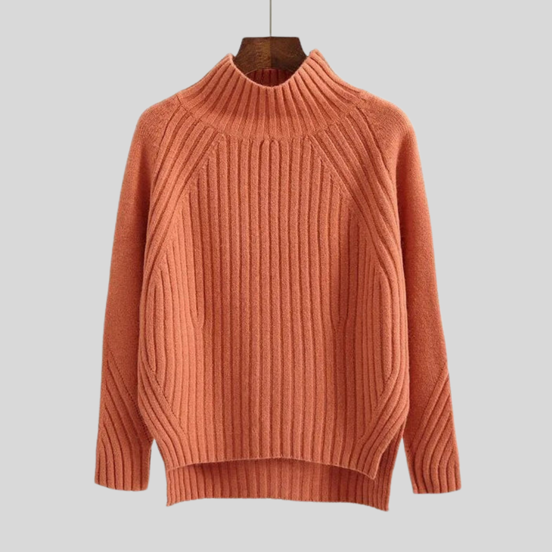 Daisy | Women’s Ribbed Knit Long Sleeve Sweater