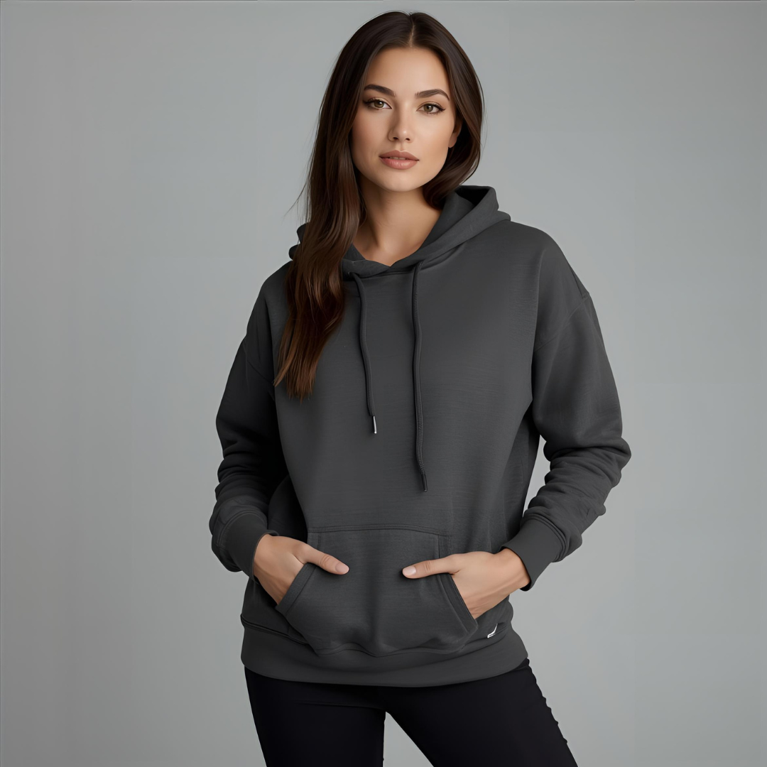 LUNA | Dark Grey Oversized Hoodie