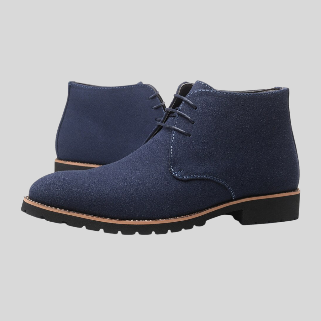 Steve | Modern Casual Ankle Lace Up Boots For Men