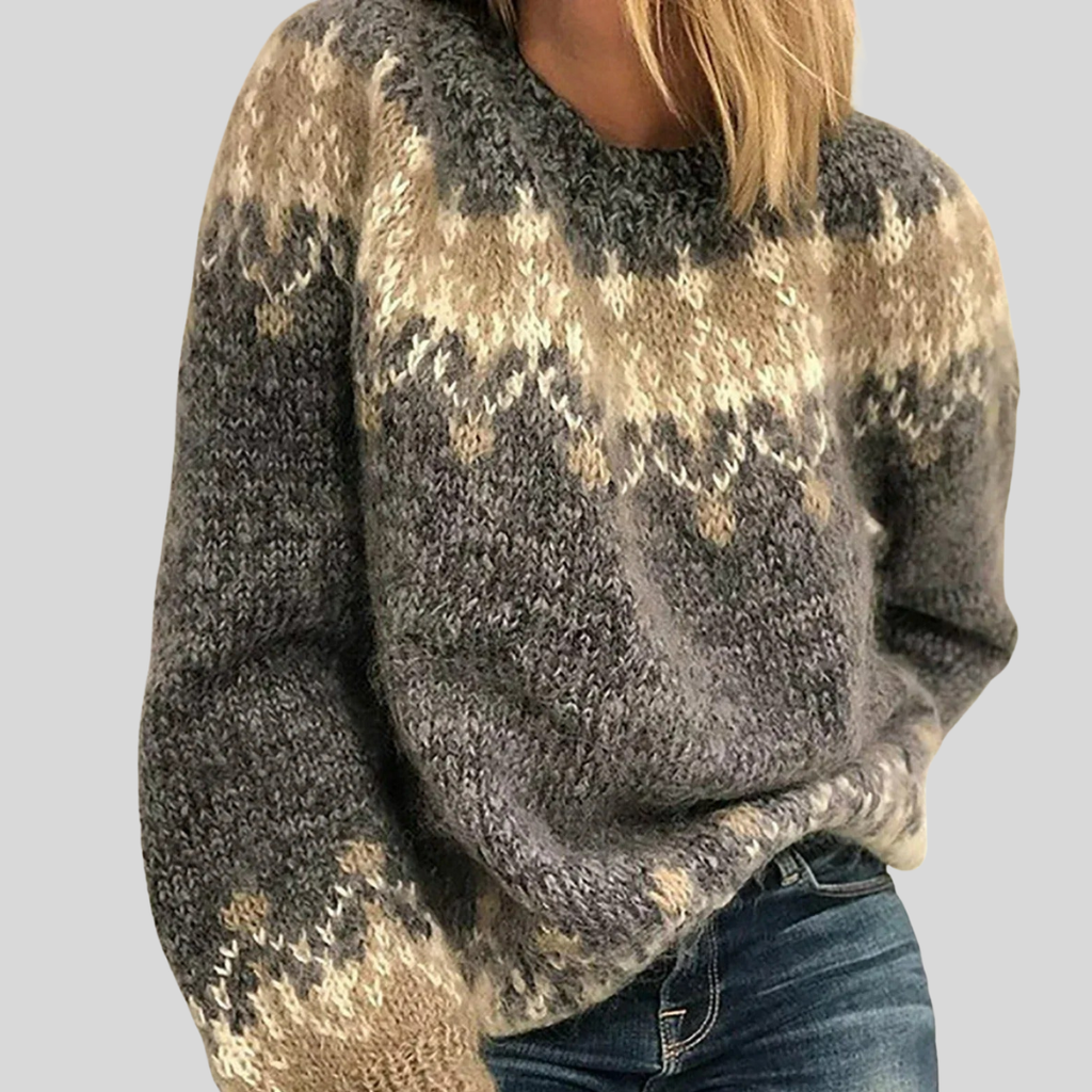 Mia | Women’s Casual Round Neck Winter Sweater