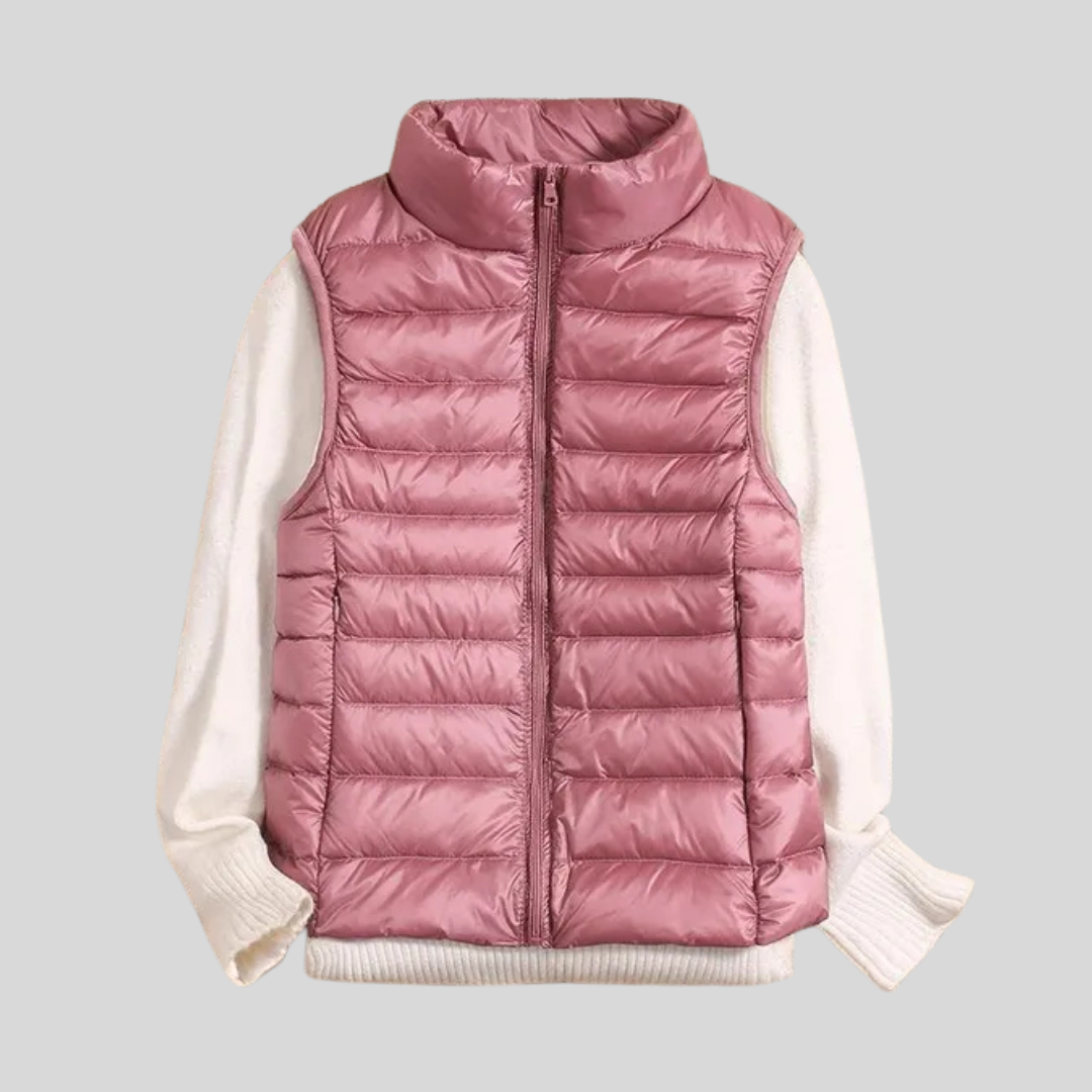 Madison | Women’s Lightweight Zip Front Puffer Vest