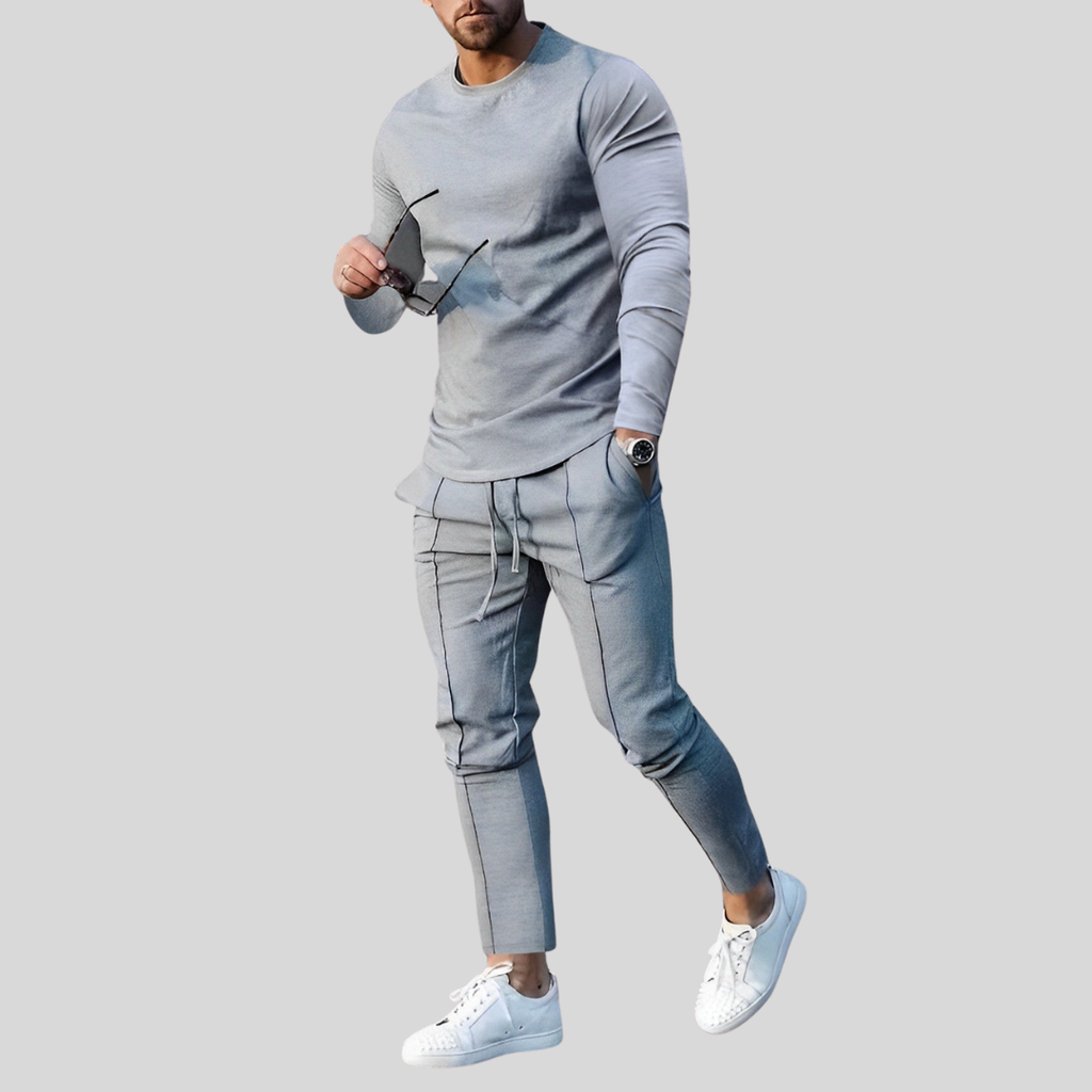 Ron | Men’s Casual Two Piece Outfit Set