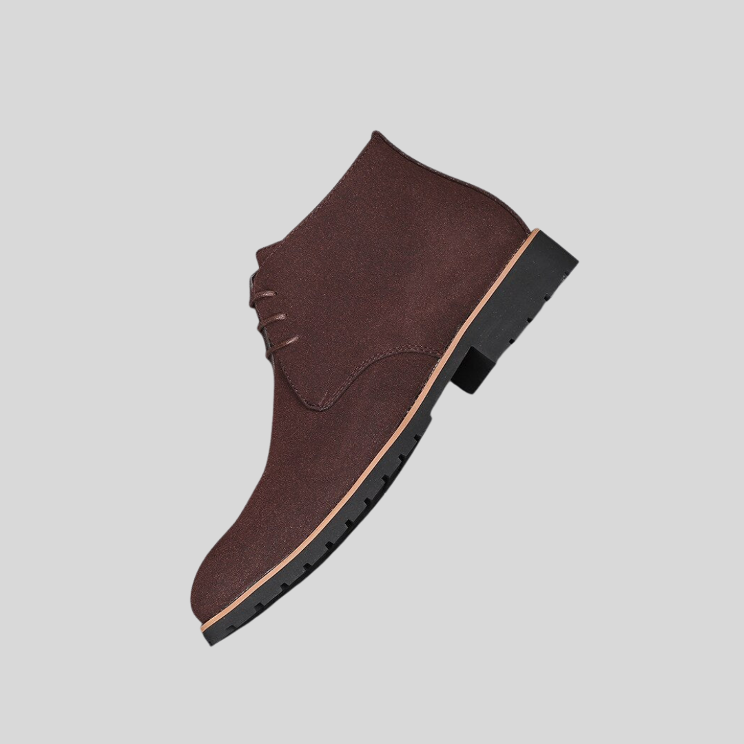 Steve | Modern Casual Ankle Lace Up Boots For Men