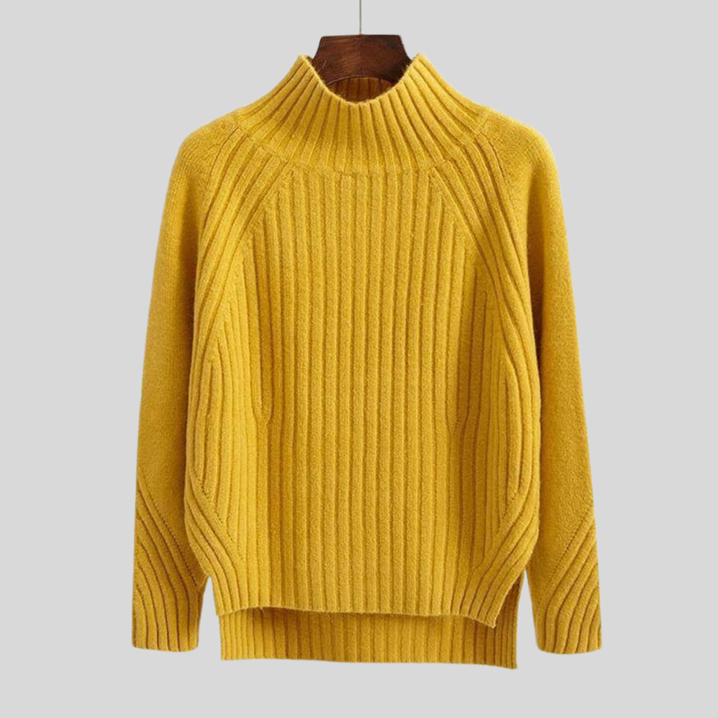 Daisy | Women’s Ribbed Knit Long Sleeve Sweater
