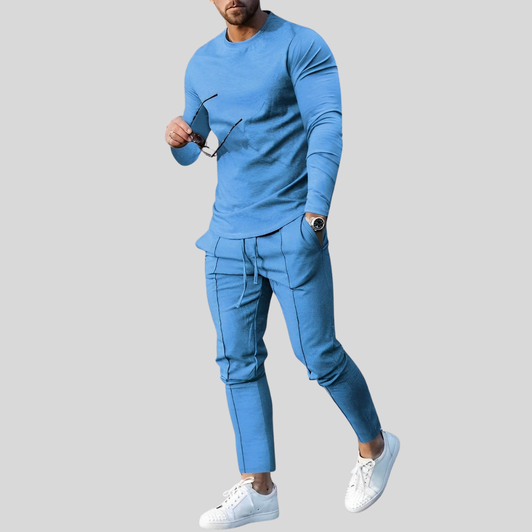 Ron | Men’s Casual Two Piece Outfit Set