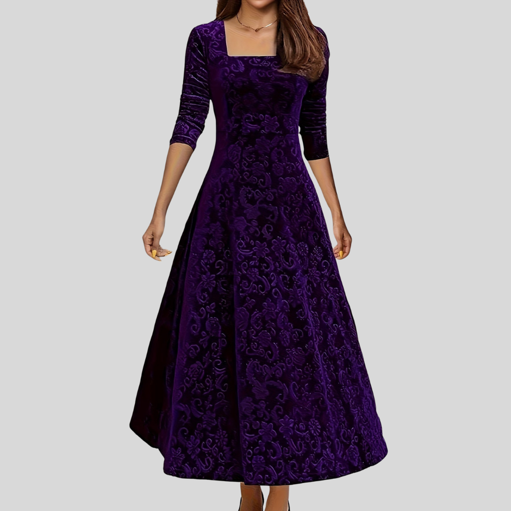 Harper | Women’s Square Neck Party Dress