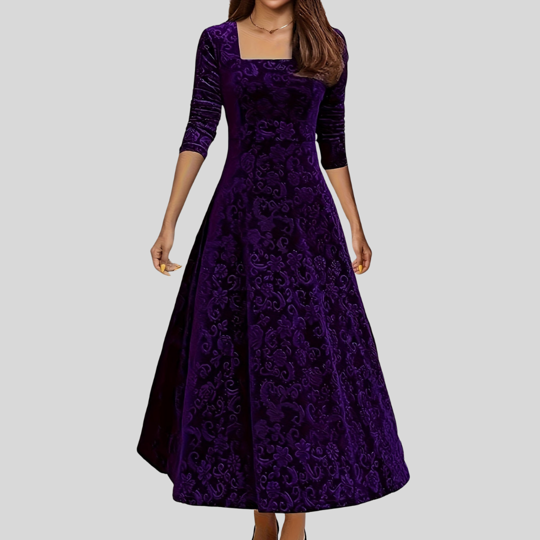 Harper | Women’s Square Neck Party Dress