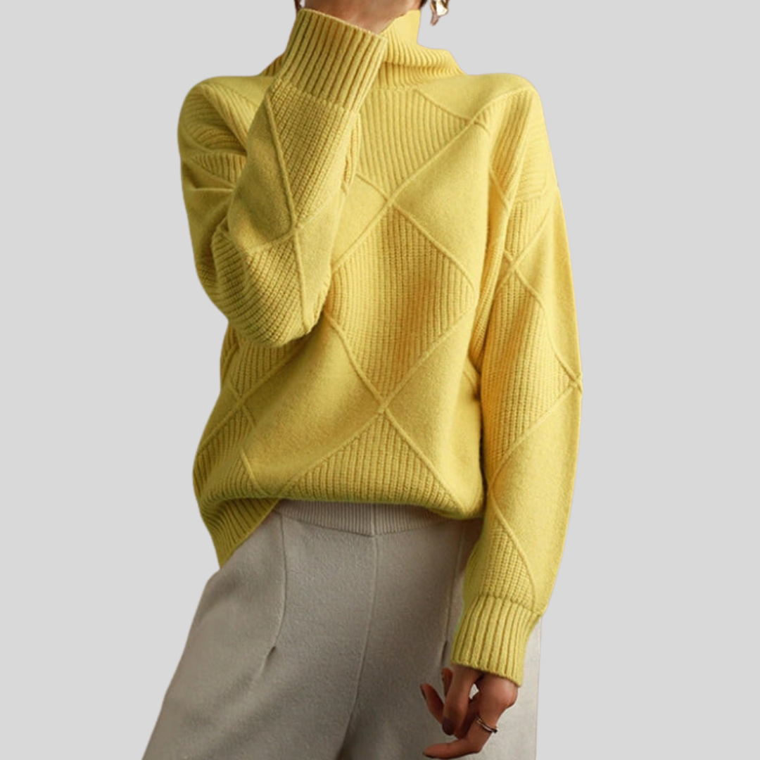 Caroline  | Women’s Cozy Oversized Ribbed Knit Sweater