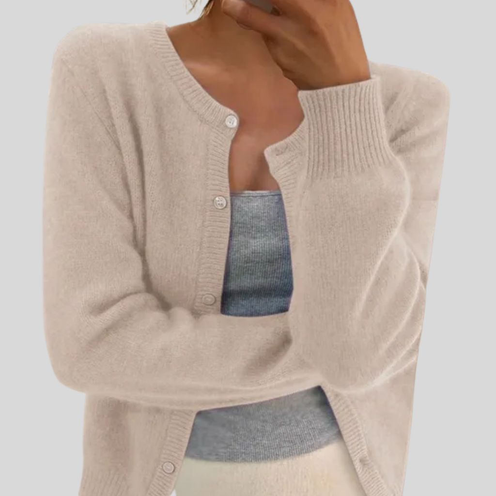 Ava | Women’s Winter Casual Long Sleeve Button Cardigan