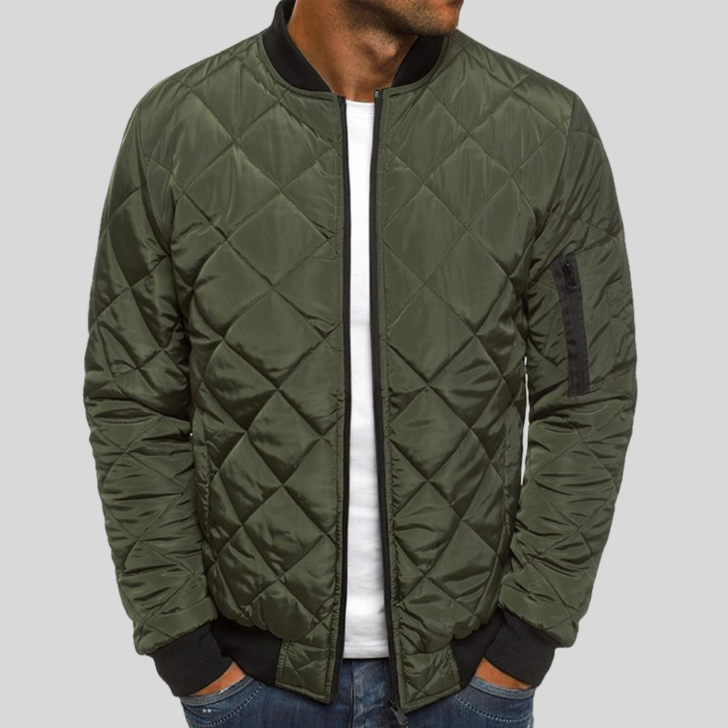 Christian | Quilted Lightweight Bomber Jacket Men