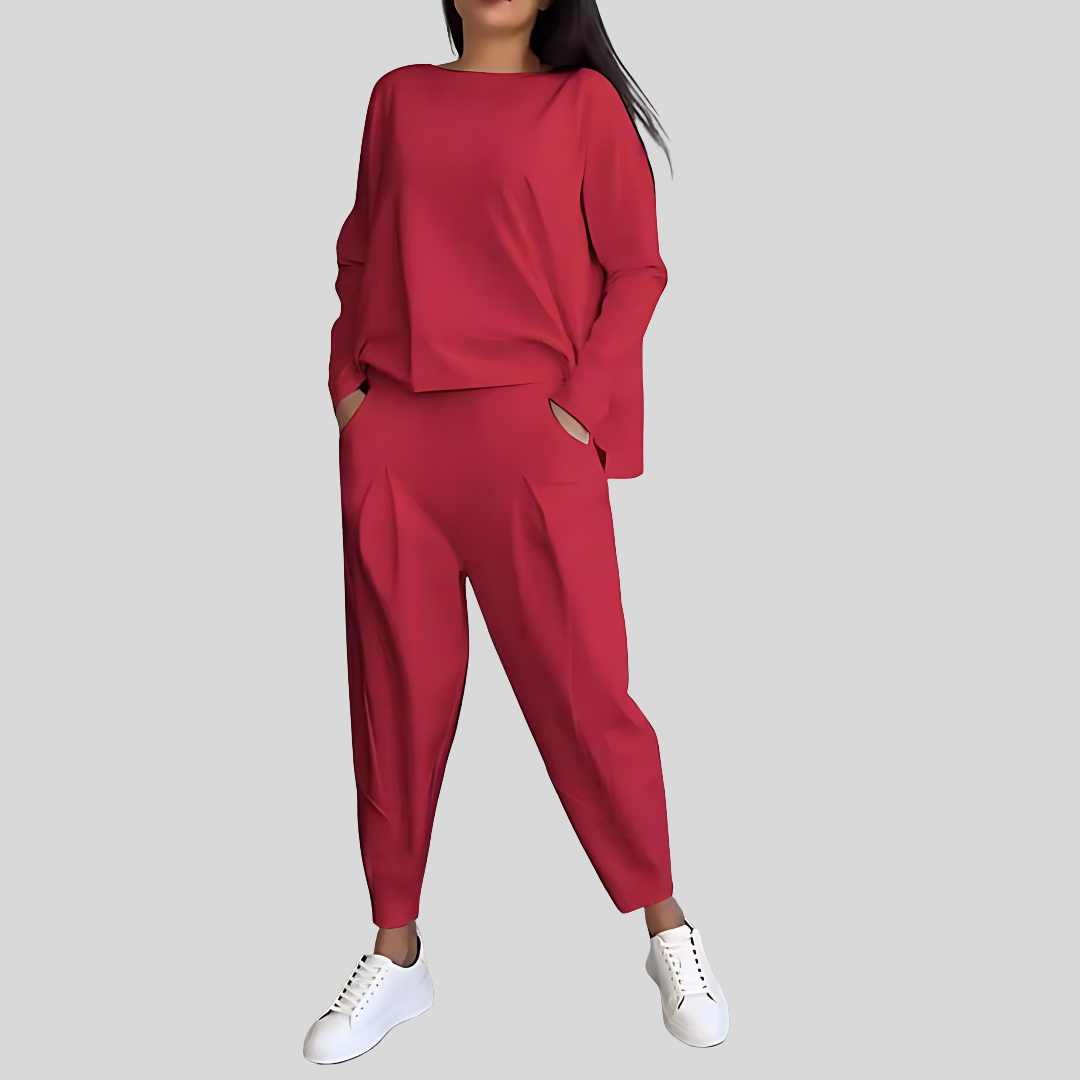 Zoe | Women’s Casual Loose-Fit Top And Pants