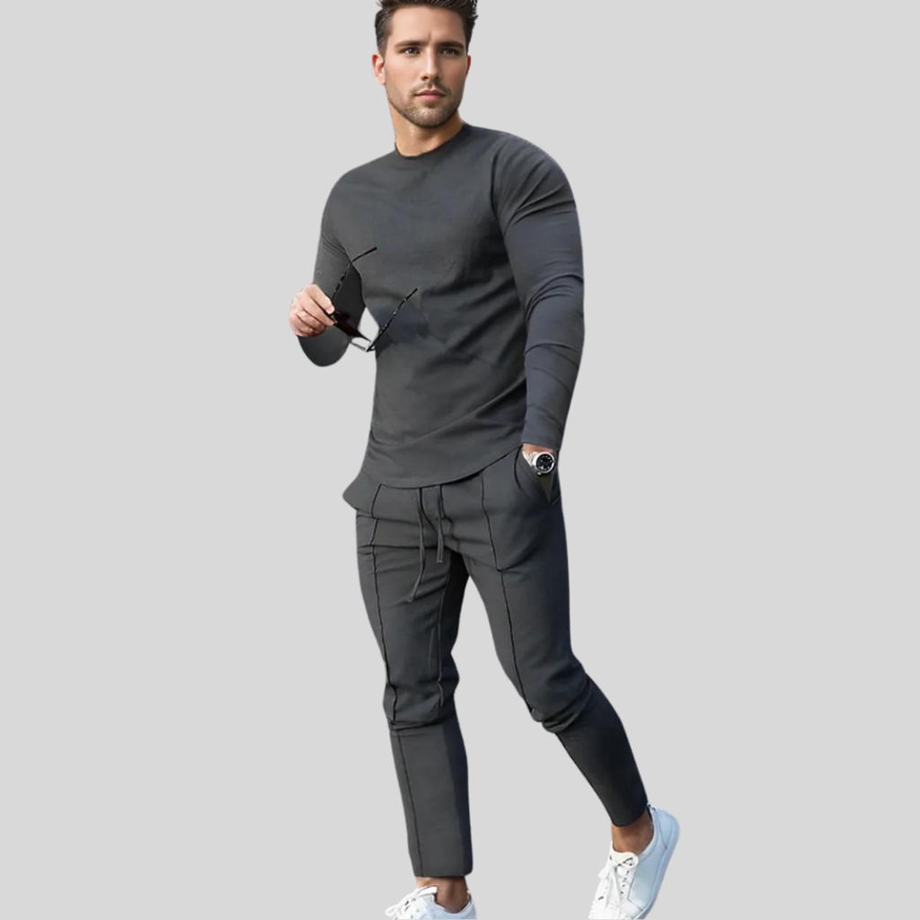 Ron | Men’s Casual Two Piece Outfit Set