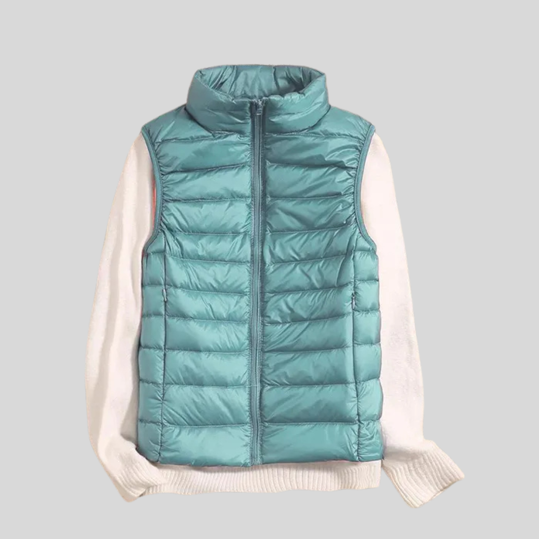 Madison | Women’s Lightweight Zip Front Puffer Vest