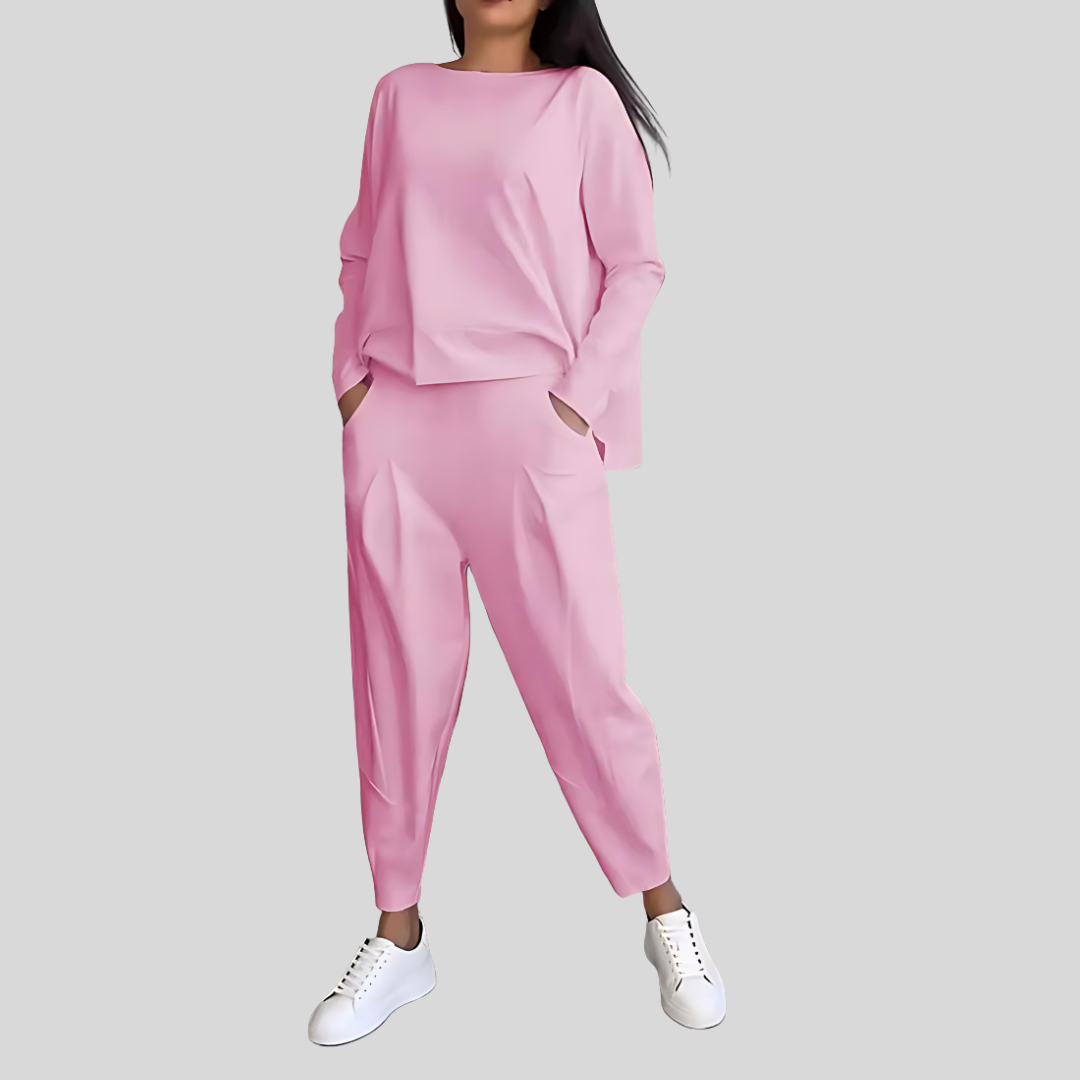 Zoe | Women’s Casual Loose-Fit Top And Pants