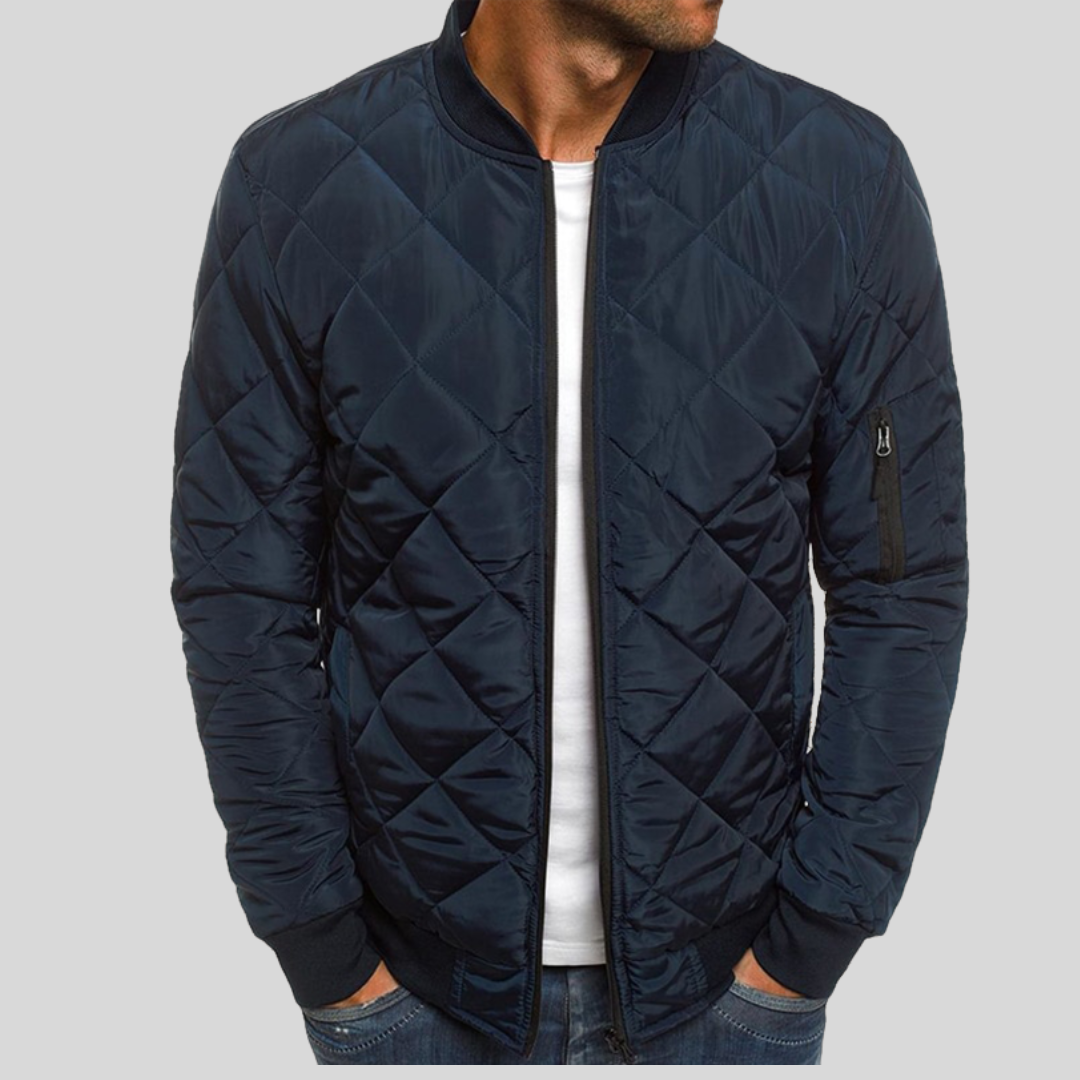 Christian | Quilted Lightweight Bomber Jacket Men