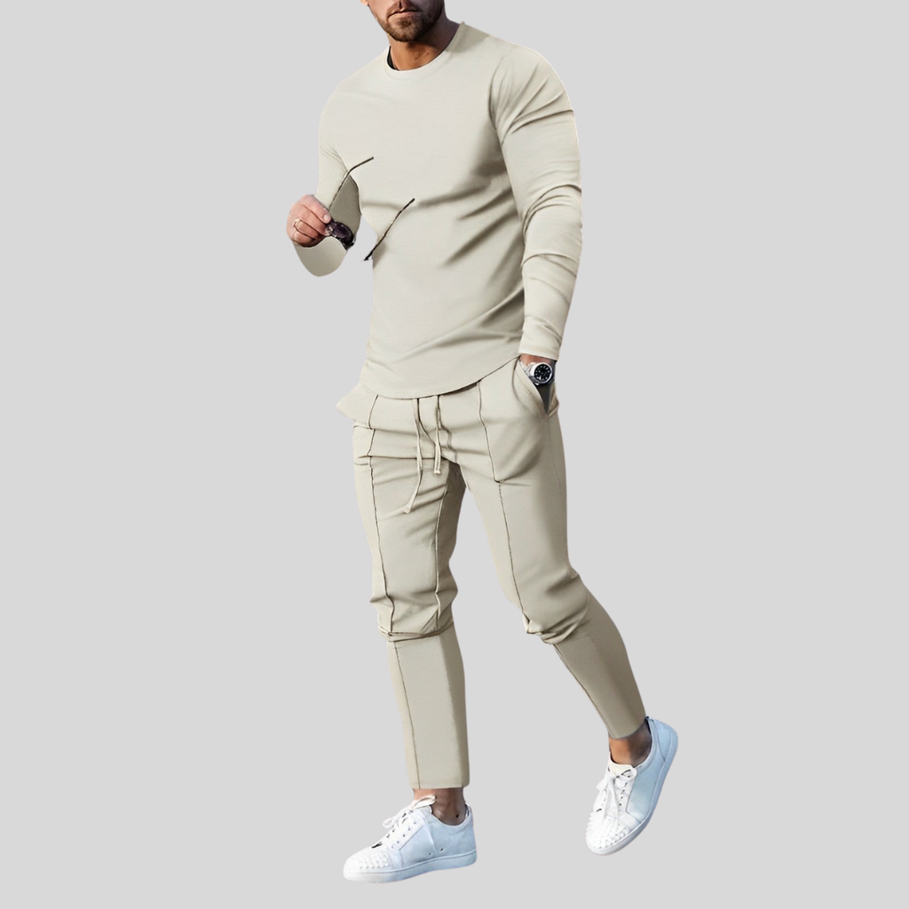 Ron | Men’s Casual Two Piece Outfit Set