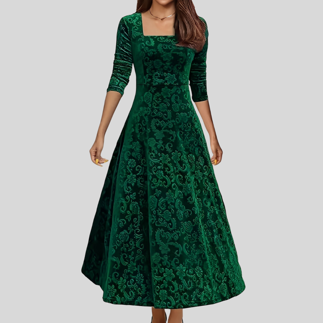 Harper | Women’s Square Neck Party Dress