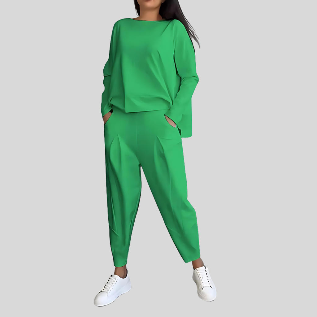 Zoe | Women’s Casual Loose-Fit Top And Pants