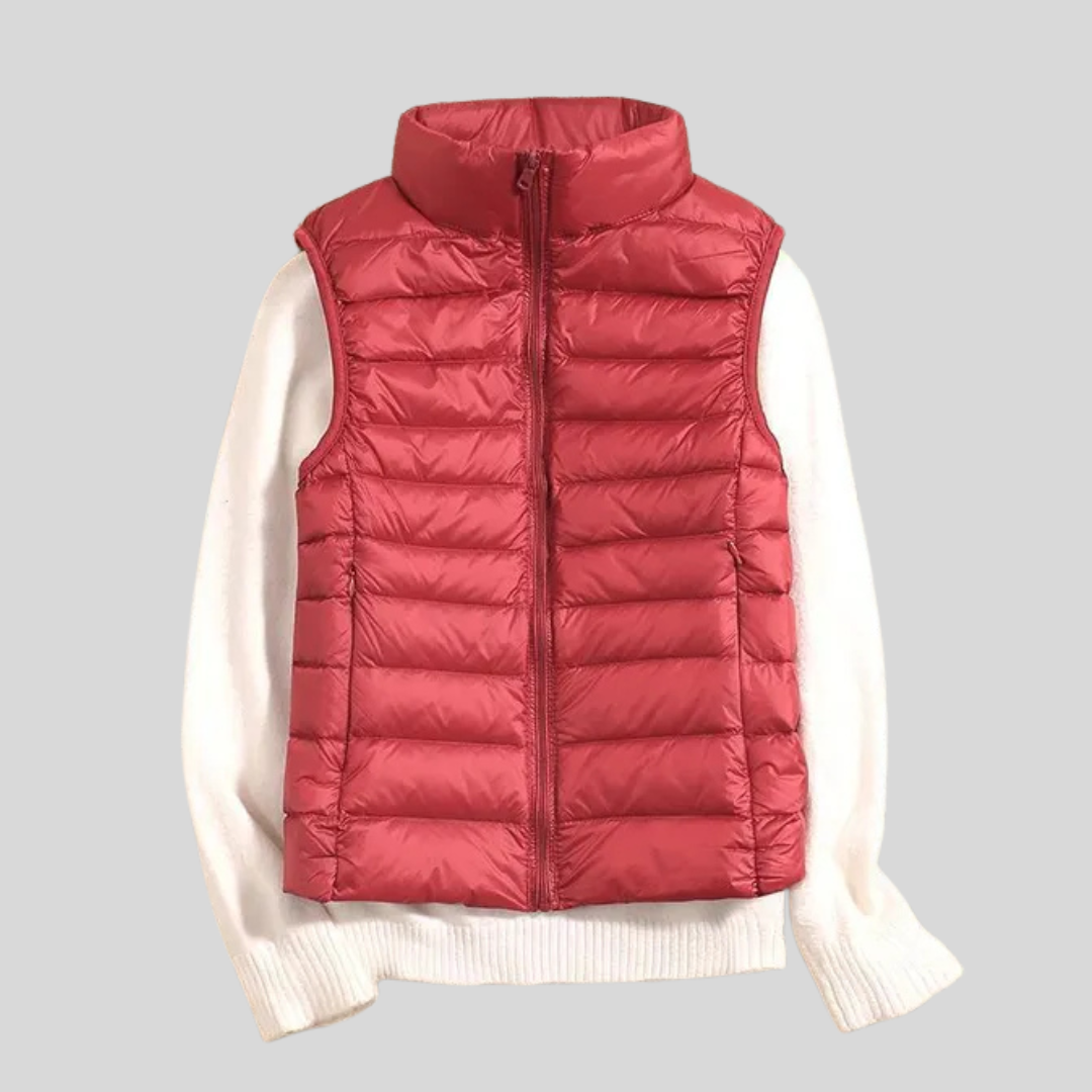 Madison | Women’s Lightweight Zip Front Puffer Vest