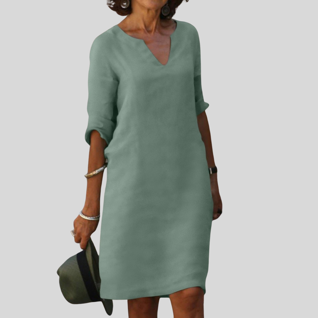 Faith | Women Casual Loose Fit Midi Dress