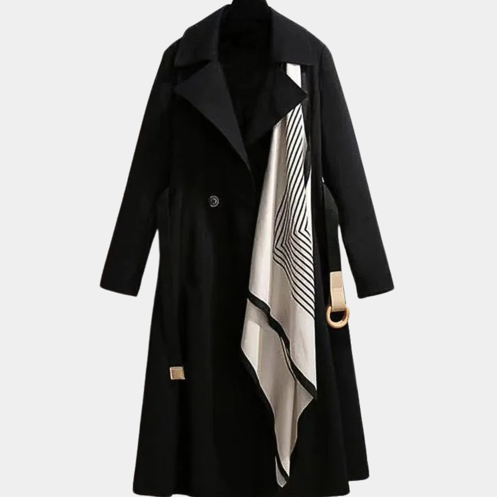 Ariel | Women’s Stylish Double-Breasted Belted Coat