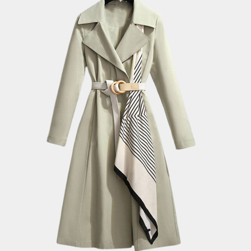Ariel | Women’s Stylish Double-Breasted Belted Coat