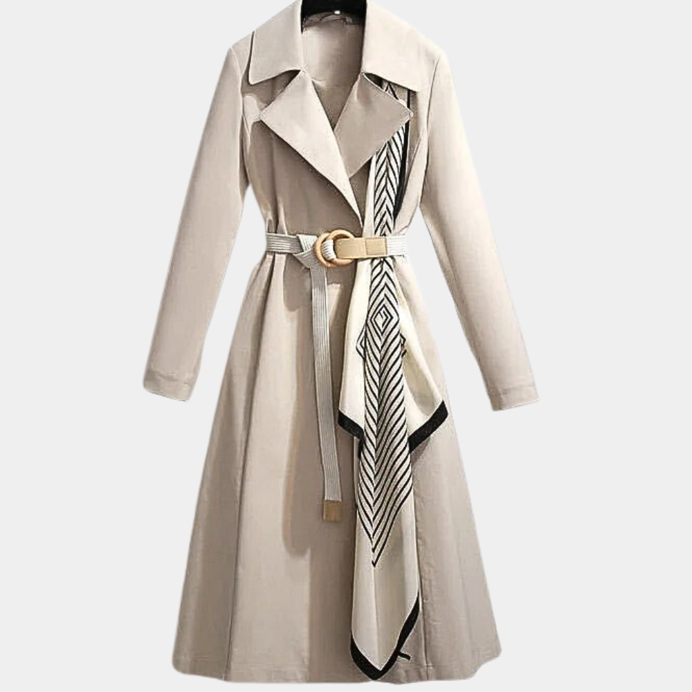 Ariel | Women’s Stylish Double-Breasted Belted Coat